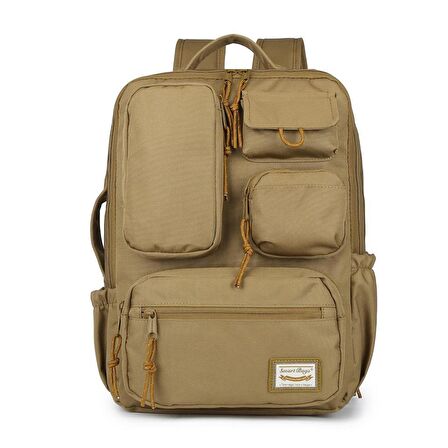 Smart Bags Sırt Çantası Okul Boyu Laptop Gözlü 3210