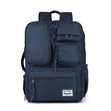 Smart Bags Sırt Çantası Okul Boyu Laptop Gözlü 3210