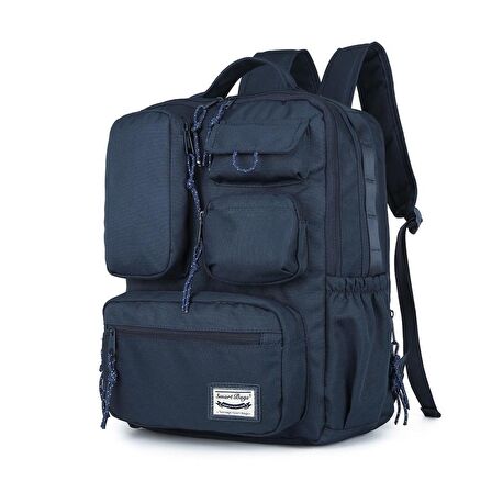 Smart Bags Sırt Çantası Okul Boyu Laptop Gözlü 3210