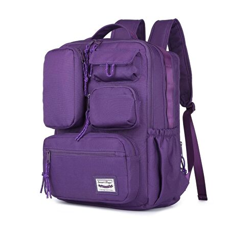 Smart Bags Sırt Çantası Okul Boyu Laptop Gözlü 3210