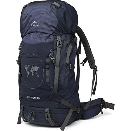 C-Active 70 Litre Kamp Seyahat Outdoor Dağcı Sırt Çantası 8697