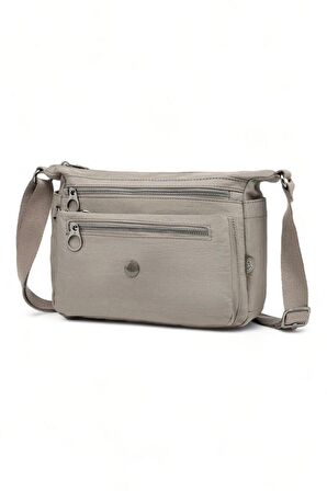 Smart Bags Krinkıl Vizon Kadın Çapraz Askılı Çanta SMB MT-1238