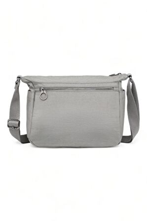 Smart Bags Krinkıl Koyu Gri Kadın Çapraz Askılı Çanta SMB MT-1238