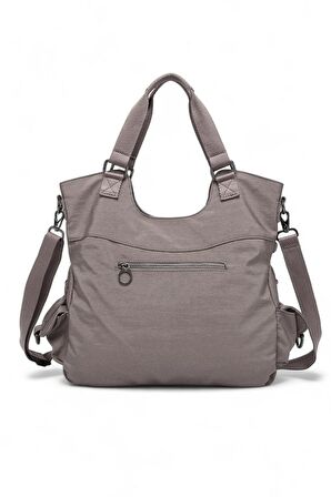 Smart Bags Krinkıl Vizon Kadın Omuz Çantası SMB MT-3221