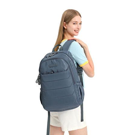 Smart Bags Büyük Boy Yumuşak Kumaş Uniseks Sırt Çantası 8722