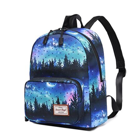 Smart Bags Küçük Boy Printed Edition Uniseks Sırt Çantası 3225
