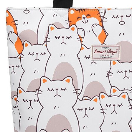 Smart Bags Printed Edition Askılı Kadın Omuz Çantası 3226