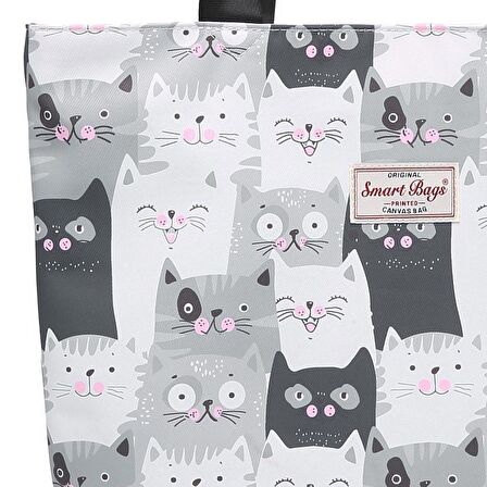 Smart Bags Printed Edition Askılı Kadın Omuz Çantası 3226
