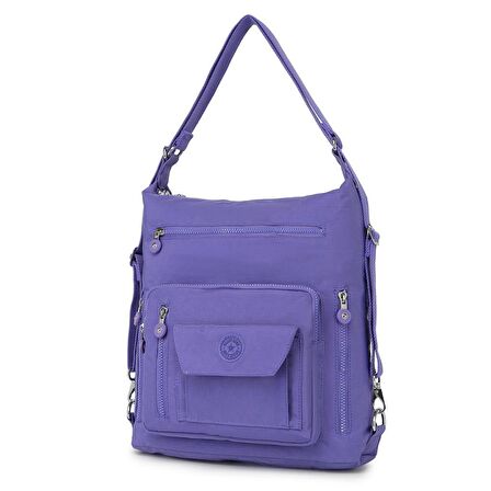 Hem Sırt Hem de Omuz Kadın Çantası Smart Bags 1205 Mor