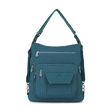 Hem Sırt Hem de Omuz Kadın Çantası Smart Bags 1205-29 Yeşil