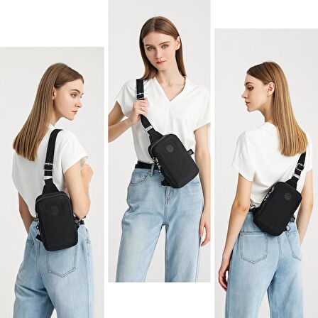 Smart Bags Bodybag Unisex Postacı Çantası Krinkıl Kumaş 3105