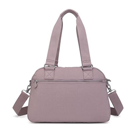 Krinkıl Kumaş Kadın Omuz Çantası Smart Bags 1122 Ten