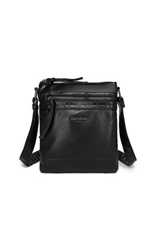 Barcelona Yıkamaderi Askılı Kadın Çapraz Çantası 1876 - Siyah