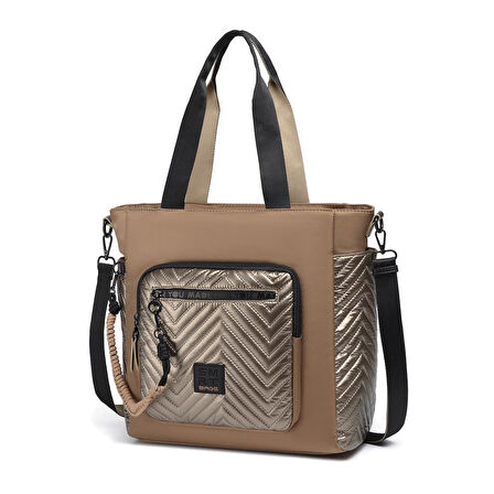 Smart Bags Parlak Kumaş Çapraz Askılı Kadın Omuz Çantası 3246
