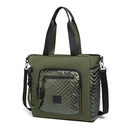 Smart Bags Parlak Kumaş Çapraz Askılı Kadın Omuz Çantası 3246