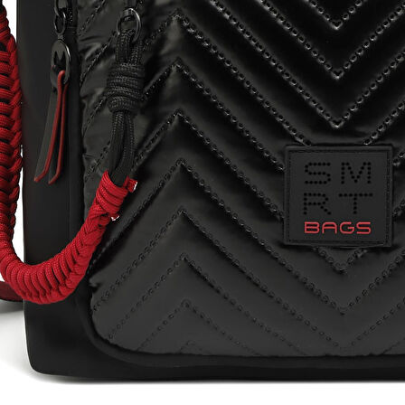 Smart Bags Parlak Kumaş Çapraz Askılı Kadın Omuz Çantası 3248