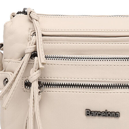 Yıkama Deri Askılı Kadın Postacı Çantası 21K Barcelona 1920