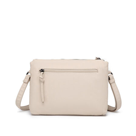 Yıkama Deri Askılı Kadın Postacı Çantası 21K Barcelona 1920