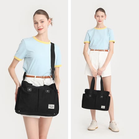 Smart Bags Exclusive Kanvas Kumaş Kadın Omuz Çantası 1307