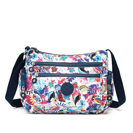 Krinkıl Kumaş Kadın Postacı Çantası Smart Bags 1115 Selva