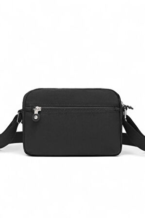 Smart Bags Krinkıl Siyah Kadın Çapraz Askılı Çanta SMB MT-3166