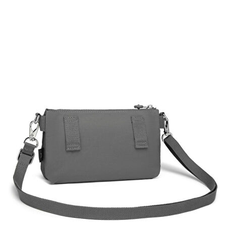 Minik Boy Krinkıl Kumaş Kadın Postacı Çantası Smart Bags 1191