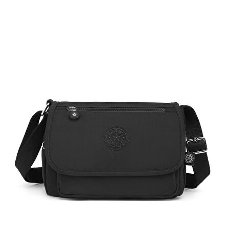 Krinkıl Kumaş Kadın Postacı Çantası Smart Bags 1148