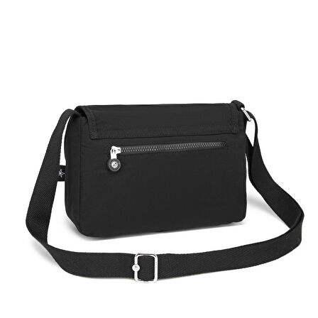 Krinkıl Kumaş Kadın Postacı Çantası Smart Bags 1148