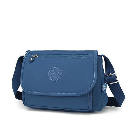 Krinkıl Kumaş Kadın Postacı Çantası Smart Bags 1148