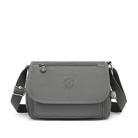 Krinkıl Kumaş Kadın Postacı Çantası Smart Bags 1148