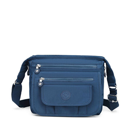 Krinkıl Kumaş Kadın Postacı Çantası Smart Bags 3005
