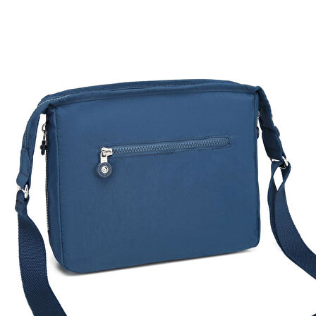 Krinkıl Kumaş Kadın Postacı Çantası Smart Bags 3005