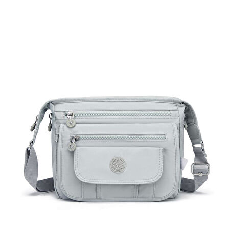 Krinkıl Kumaş Kadın Postacı Çantası Smart Bags 3005