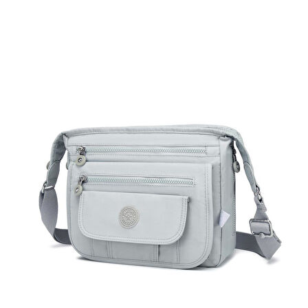 Krinkıl Kumaş Kadın Postacı Çantası Smart Bags 3005