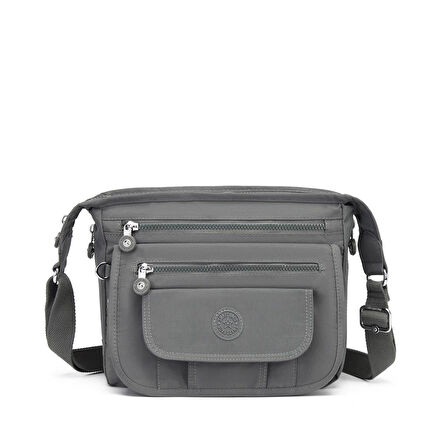 Krinkıl Kumaş Kadın Postacı Çantası Smart Bags 3005