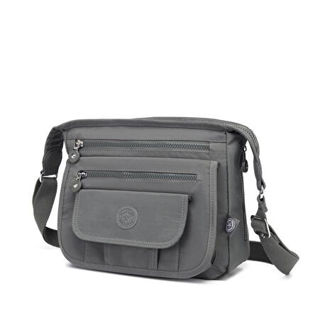 Krinkıl Kumaş Kadın Postacı Çantası Smart Bags 3005