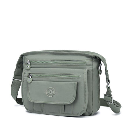 Krinkıl Kumaş Kadın Postacı Çantası Smart Bags 3005