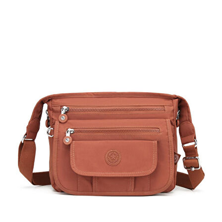 Krinkıl Kumaş Kadın Postacı Çantası Smart Bags 3005