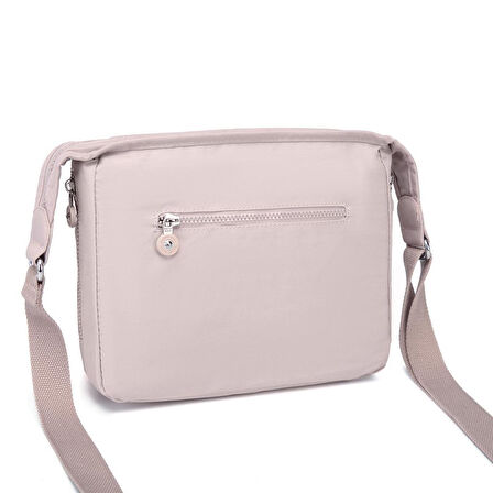 Krinkıl Kumaş Kadın Postacı Çantası Smart Bags 3005