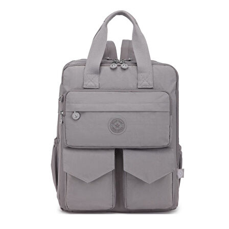 Büyük Boy Krinkıl Kumaş Sırt Çantası Smart Bags 1175