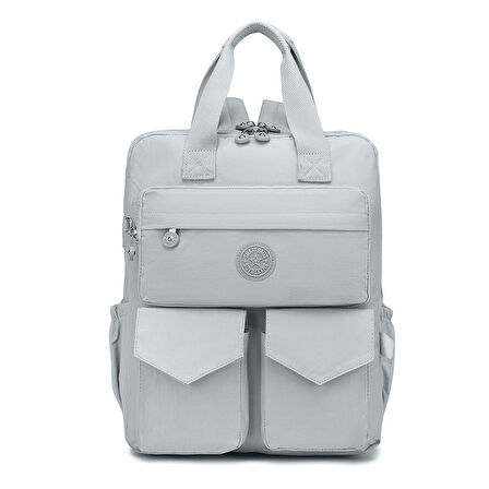 Büyük Boy Krinkıl Kumaş Sırt Çantası Smart Bags 1175