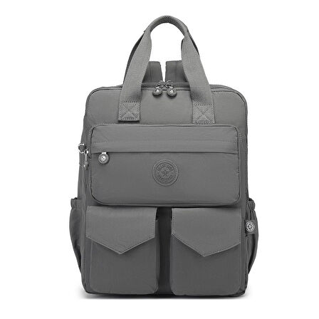 Büyük Boy Krinkıl Kumaş Sırt Çantası Smart Bags 1175