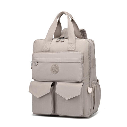 Büyük Boy Krinkıl Kumaş Sırt Çantası Smart Bags 1175