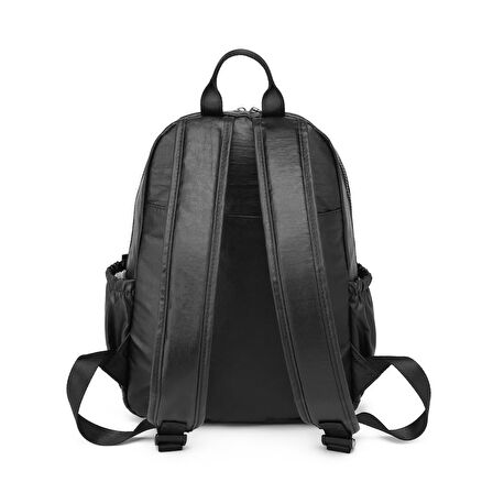 Metalik Kumaş Orta Boy Kadın Sırt Çantası Smart Bags 1187