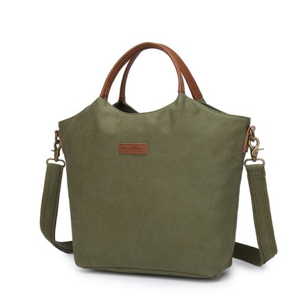 Kanvas Kumaş Kadın Çantası Elden Tutmalı Smart Bags 1332