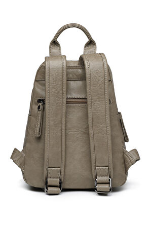 Mini Boy Yıkama Deri Kadın Sırt Çantası 21-K Barcelona 1929