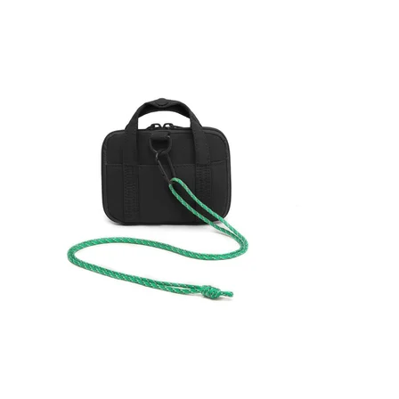 Mikro Poly Kumaş Askılı Mini Boy Kadın Cüzdanı 3346
