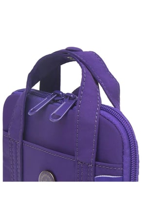 Mikro Poly Kumaş Askılı Mini Boy Kadın Cüzdanı 3346