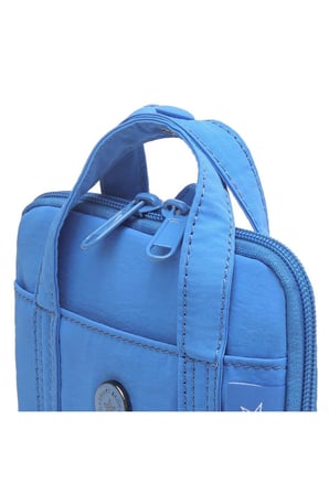 Mikro Poly Kumaş Askılı Mini Boy Kadın Cüzdanı 3346