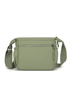 Mint Küçük Boy Hafif Kumaş Çok Cepli Kadın Postacı Omuz Çantası